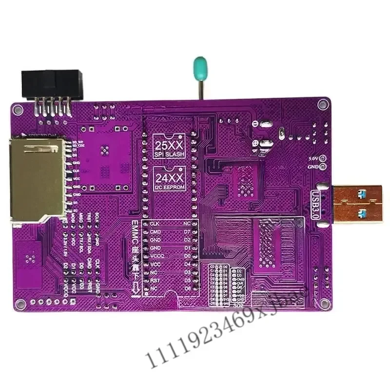 EMMC Programmer Mirror Tool, Read Write BOOT, High Speed USB 3.0, Flywire Adaptation