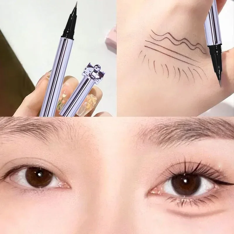 Stylo à sourcils Ultra fin, longue durée de vie, résistant aux taches, étanche, résistant à la sueur, hautement pigmenté, facile à appliquer, liquide pour les yeux