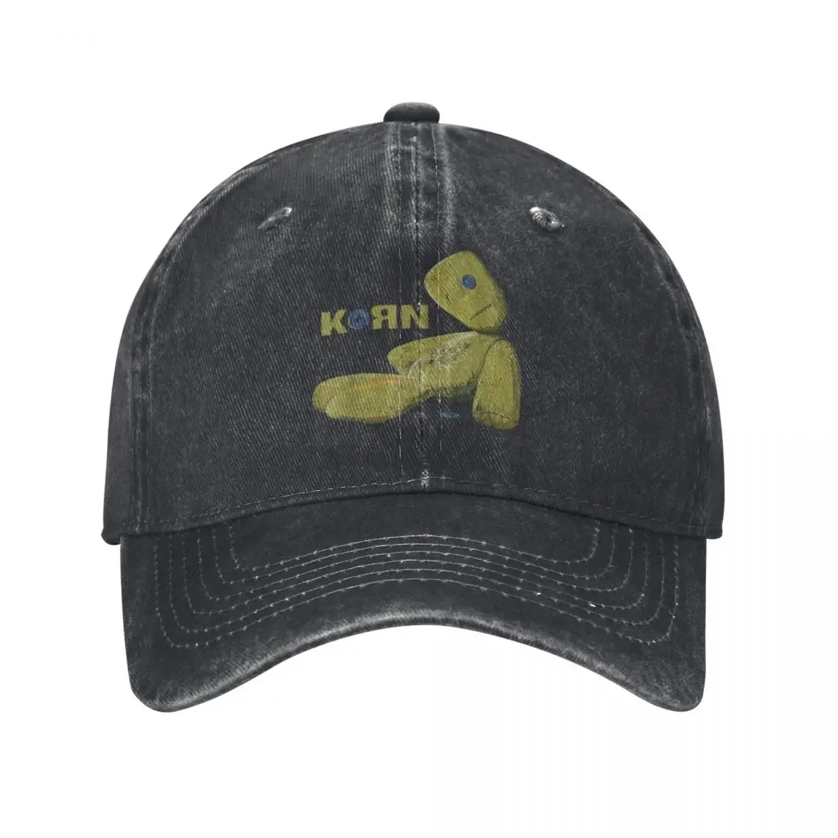 Korns Issues Doll Baseball Caps Distressed Washed Music Rock Band Y2k American Singer Headwear Men Women Outdoor Hat