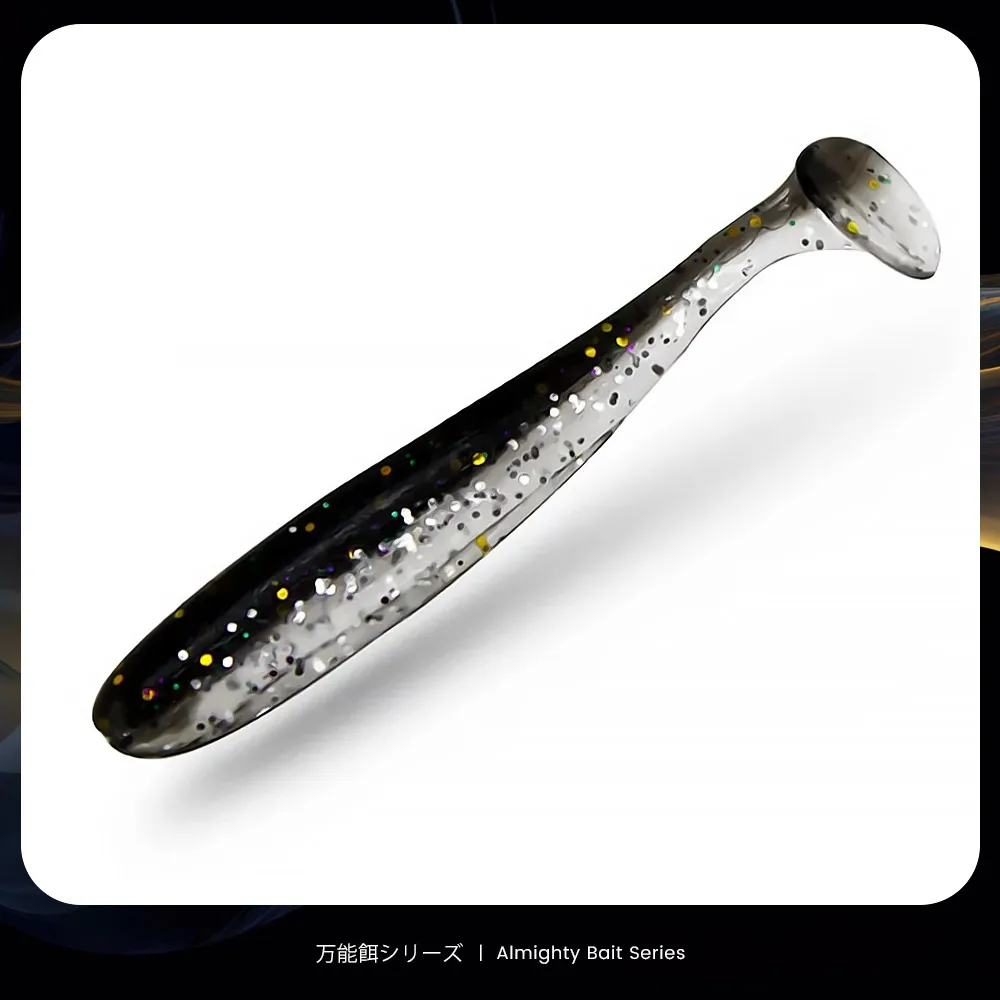 Bazooka 100mm 150mm Shad Wurm Angeln Köder Weiche Große Silikon T Schwanz Easy Shiner Köder Wobbler Swimbait pesca Pike Bass Winter