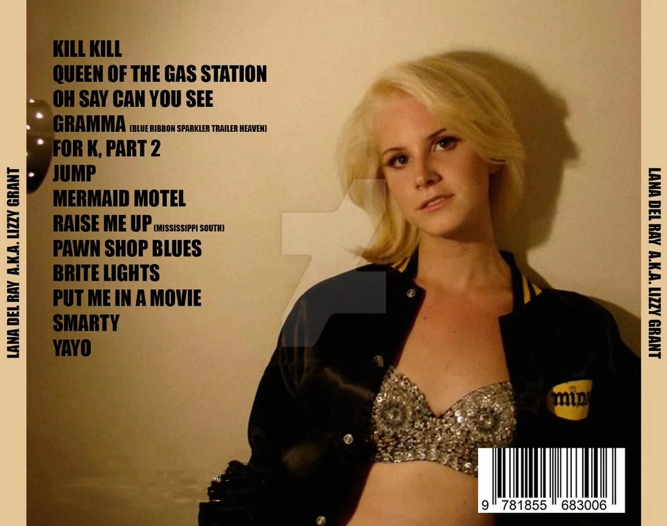 New Pop Lana Del Ray Music CD A K A Lizzy Grant Album Yayo Music