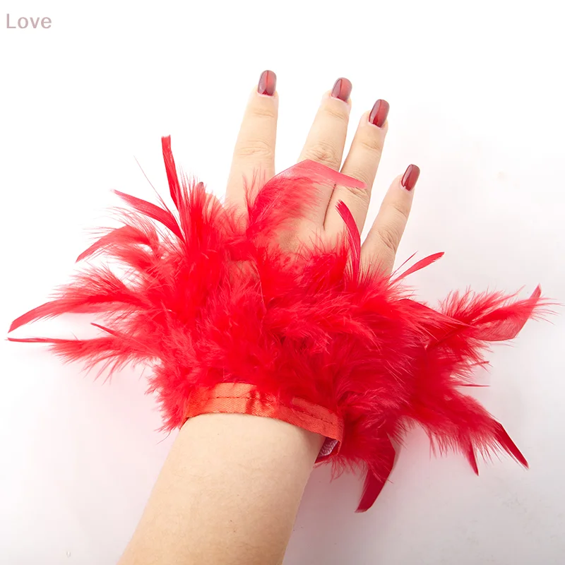 [L & P] أزياء 8 ألوان سوار الأكمام لصور الأظافر الريش أجزاء الأظافر أفخم الأصفاد المعصم ل مانيكير اليد صور مسمار ديكور