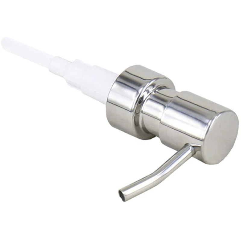 10ชิ้นปั๊มสบู่สแตนเลสเปลี่ยน28ฟันขวดสเปรย์หัวหัวปั๊มโลชั่น