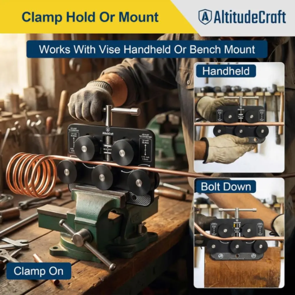 

Aluminium Fuel Line Straightener Rust Resistant Water Resistant Brake Line Straightener Black Copper Tubing Tubing Straightener