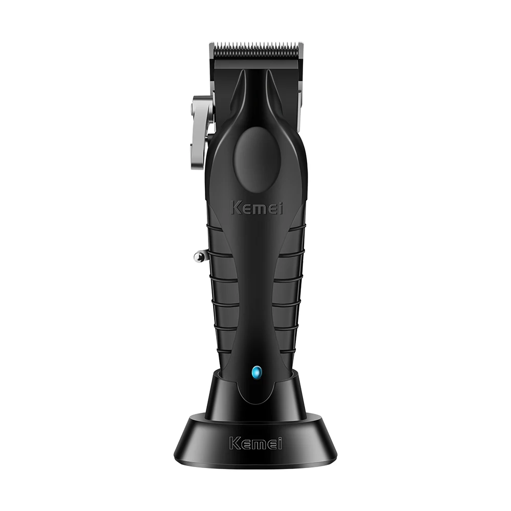Professional Hair Clipper With Charging Base Rechargeable Cordless Hair Trimmer For Barber Salon Home Haircut Machine With Charging Dock For Barbershop
