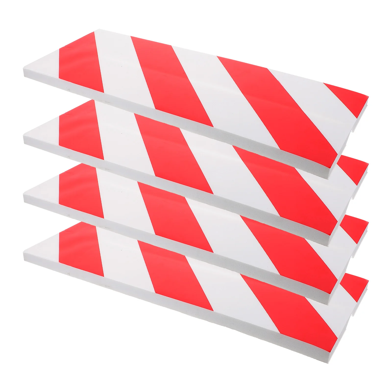 

4pcs 40x15x1 5CM Garage Protective Foam Wall Corner Guards Durable Reflective Safety Strips Absorb Impacts Protect Car Doors