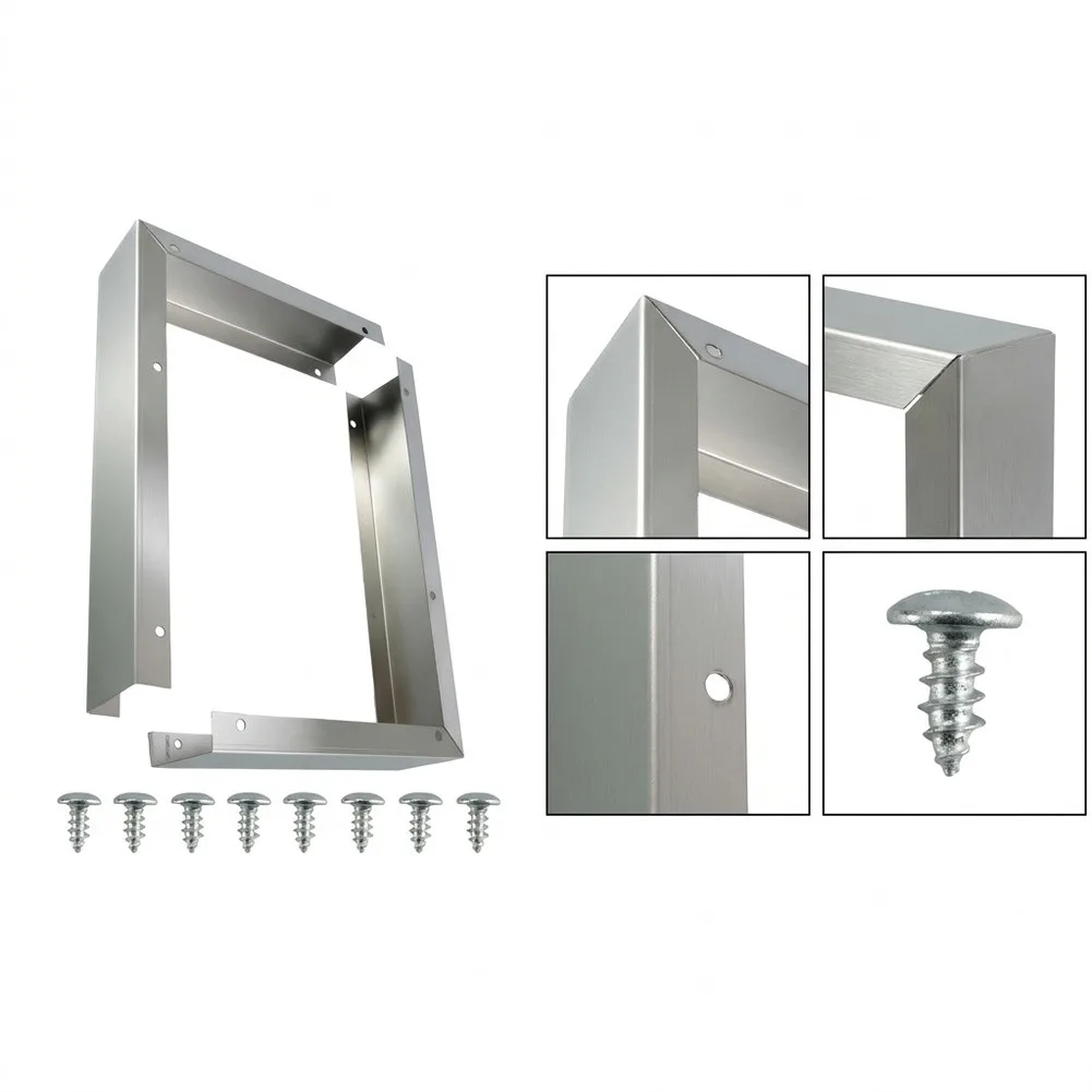 Kitchen Cabinet Spacer Microwave Filler Strip 304 Stainless Steel Rust Resistant Robust Construction 15.75 Inches High