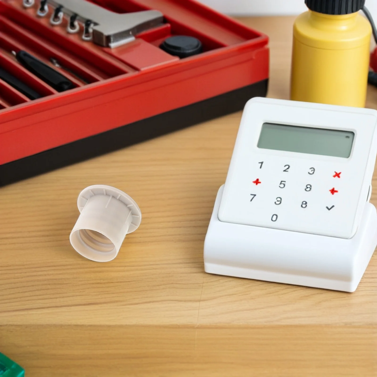 Bouchons à vis coulissants en plastique pour enfants, 4 pièces, accessoires de remplacement de fixation, Kit de sécurité pour aire de jeux pour enfants, écrou coulissant gris