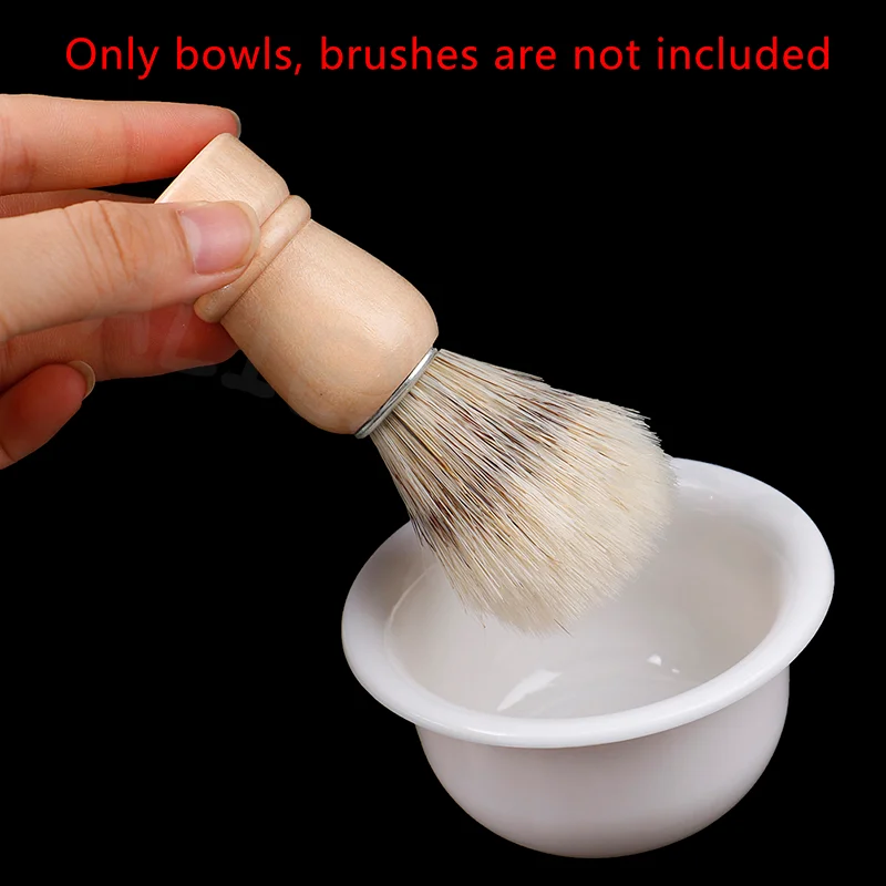 Men's Shaving Bowl Soap Mug Cup Face Cleaning Tools Holder Male Shaving Appliance Barber Shaving Brush Bowl