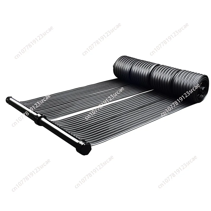 Swimming Pool Solar Hot Water Heater Mat Panel Pool Heater Black Rubber Solar Heating Mat NBR Length 300cm Sun Energy Mat