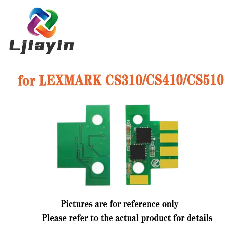 WW  NA/EUR/ME/AP/LA Version 70C1HK0/70C2HK0/70C8HK0 Toner Chip for Lexmark CS310/CS410/CS510