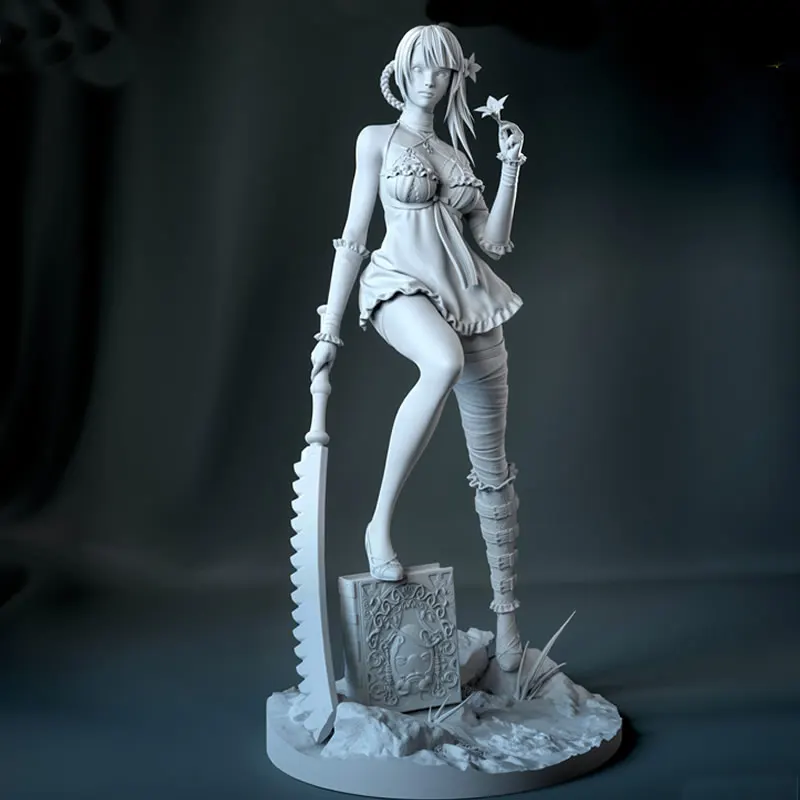 31cm-game-character-6004-kaine-3d-print-model-unassembled-unpainted-custom-jigsaw-puzzle-gk-figure-kit-t_0121