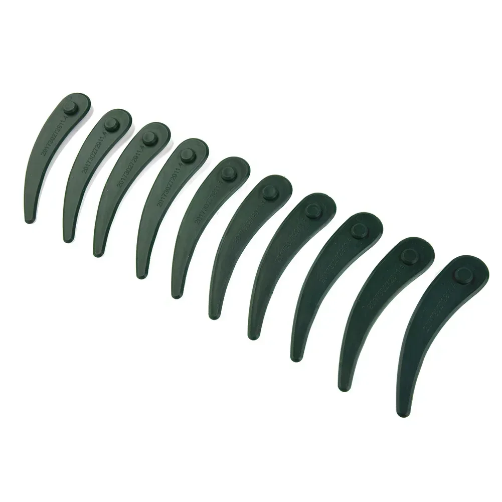 New 10pcs Grass Strimmer Trimmer DuraBlade Blades For Bosch ART23-18LI ART26-18LI Lawn Mower Parts And Accessories
