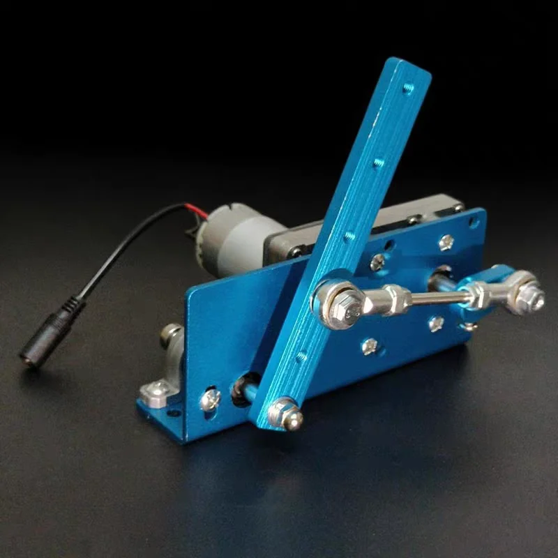 

Автоматический поворотный двигатель постоянного тока 12В/24В, регулируемый от 20 до 120 градусов, редукторный двигатель для робототехники и DIY-проектов