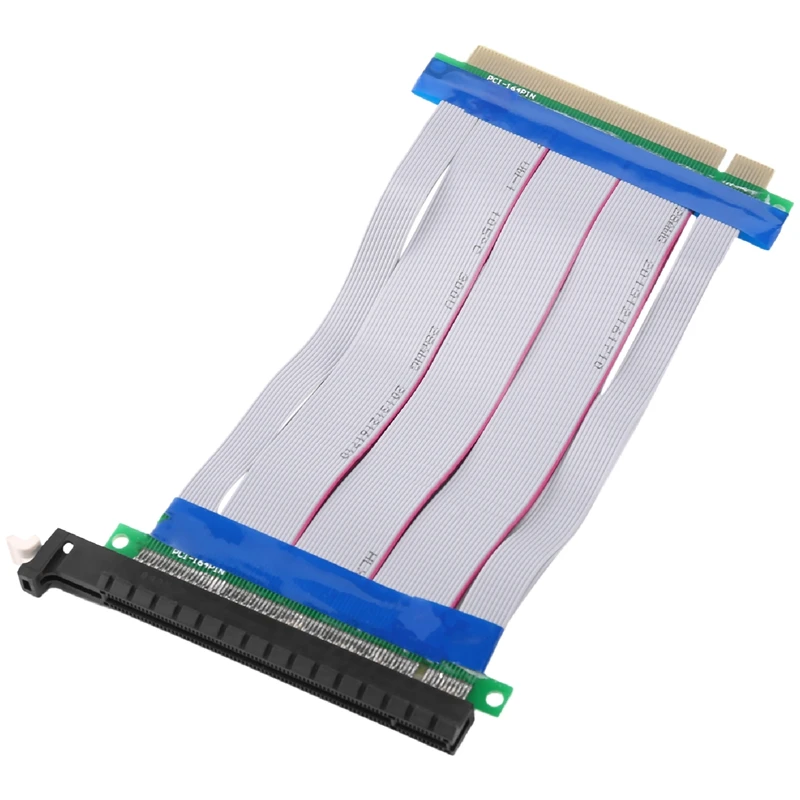 Motherboard Video Card Extension Cable, Desktop Pci-E16X Male To Female Video Card Interface Extension Cable