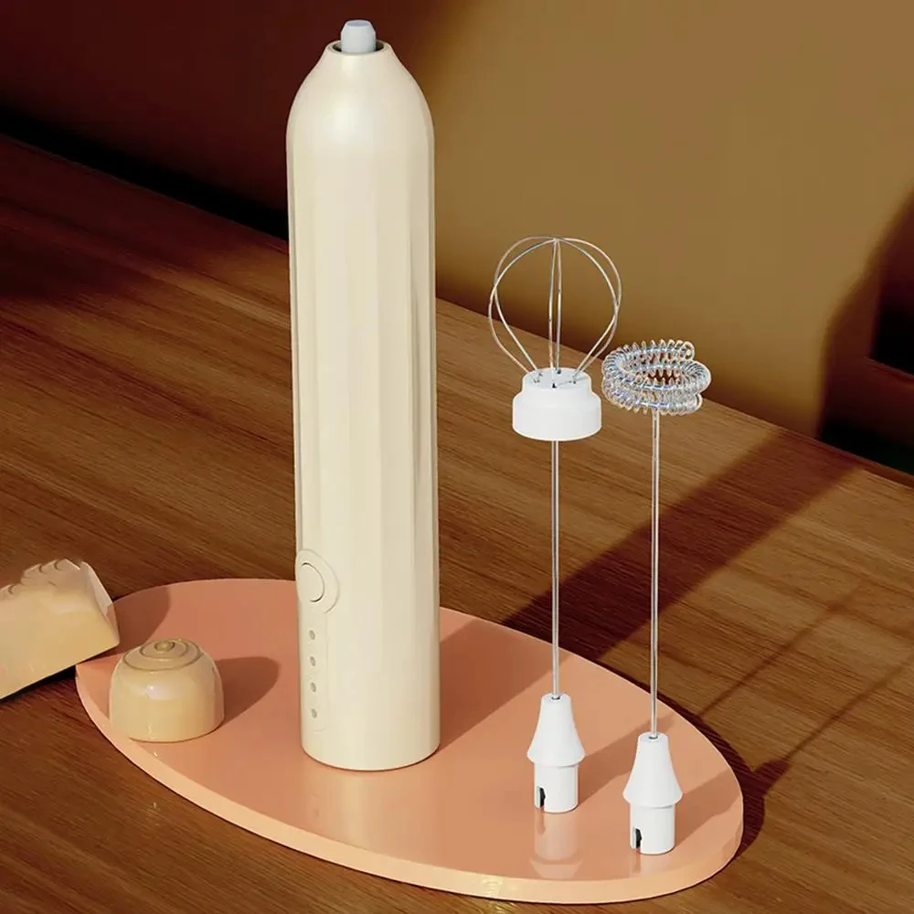 1 우유 거품기, 휴대용 믹서, 충전식 전기 믹서, 음료 커피 머신, 3단 케이크 크림 머신, 주방 믹서