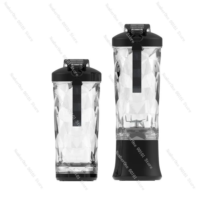 Portable Electric Juicer Cup Mini Blender USB Rechargeable Fruit Juice Maker Small Personal Smoothie Mixer Travel Shaker Bottle