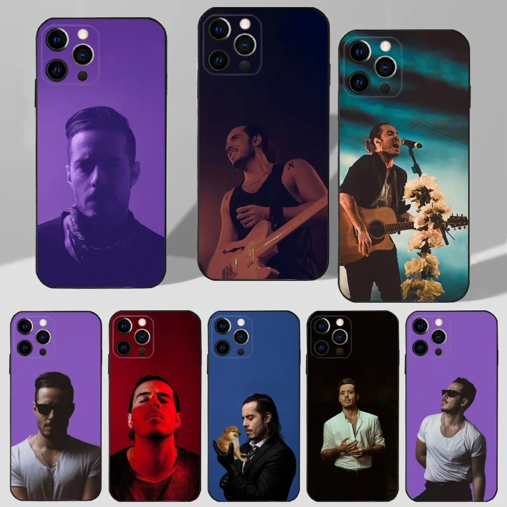 

Musician J-Jose M-Madero Phone Case For iPhone 16,15,14,13,12,11 Plus,Pro Max,XS,X,XR,SE,Mini,8,7 Soft Silicone Black Cover