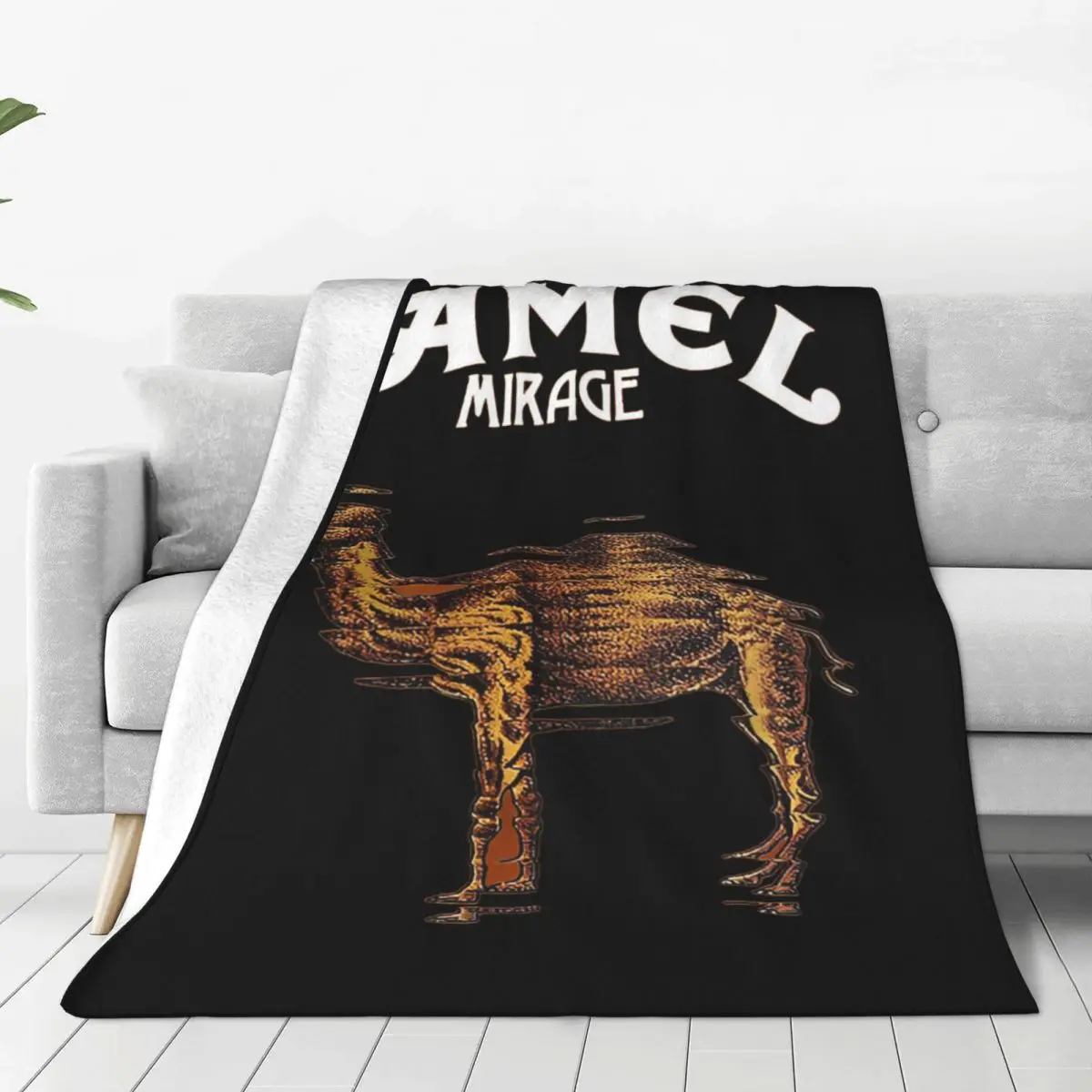 Y2K Camels Mirage Band Emilia Tohir Blankets Super Soft Flannel Comfortable Throw Blankets Machine Washable