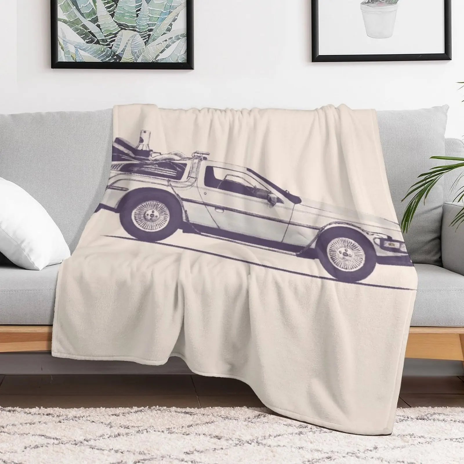 Delorean Throw Blanket Sofa Throw Summer Picnic Blankets For Sofas Blankets