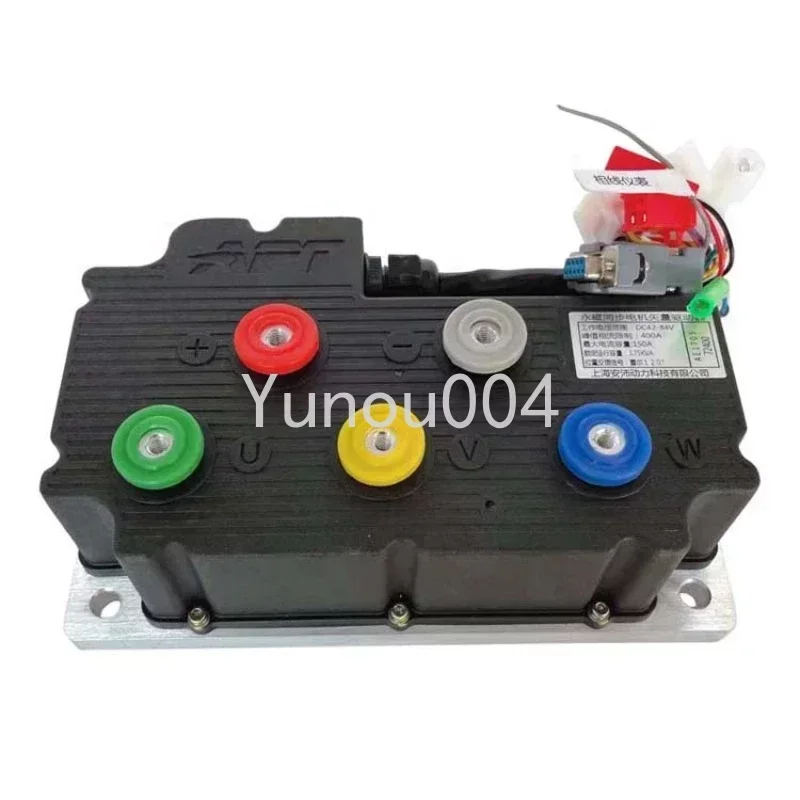 Controller Sinusoidal Wave Is Suitable for 5KW60V72V Automobile Wheel Motor Electric Motorcycle Driver APT-72400