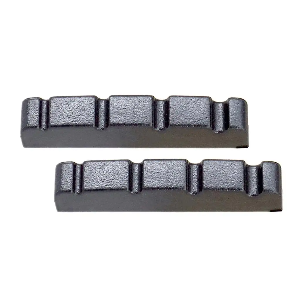 Electric Bass Nut Plastic Upgrade 4 String Slotted Guitar Accessories for Clean Tone and Easy Installation
