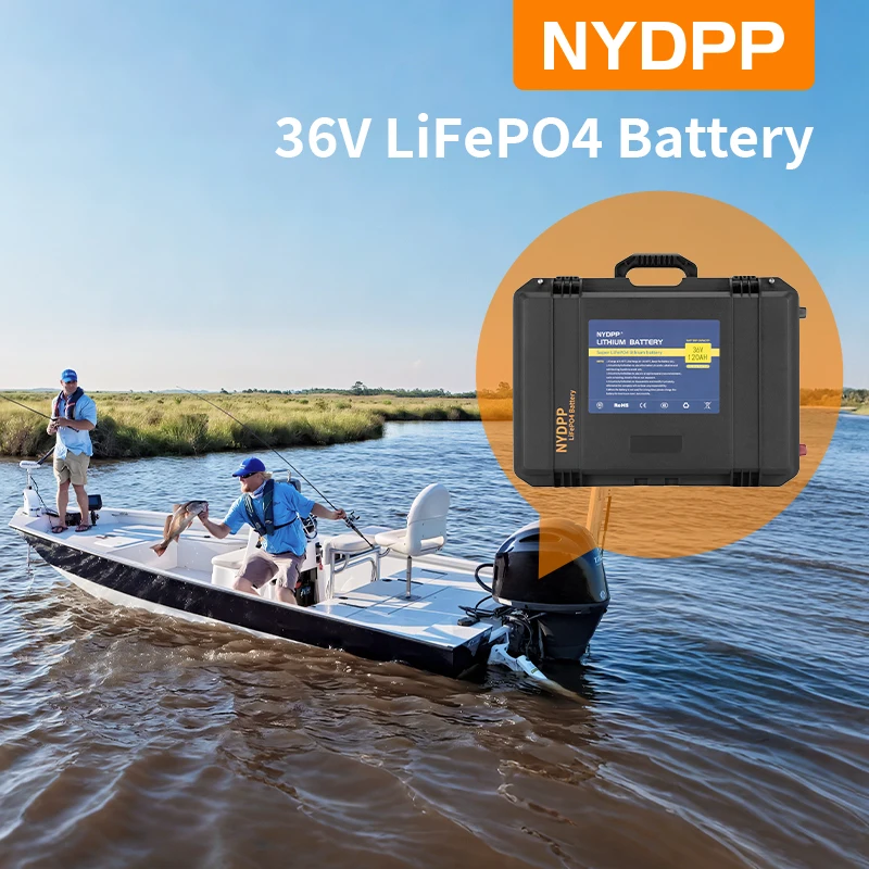 36V100AH 120AH 150AH LiFePO4 Батарея 36 В 100 Ач/120 Ач/150 Ач Литий-железо-фосфатный аккумулятор для электродвигателя, двигателя