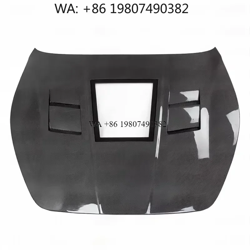 Wmwmnu Carbon Fiber Hood for GranTurismo GT GTS 2007-2015 JSK Style Engine Cover Bonnet Replacement Auto Body Parts
