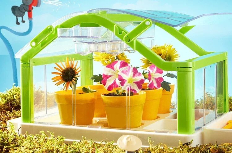 

Sunshine Room Planting Flower House Children's Toys Handmade Observation Box International Children's Day Gift