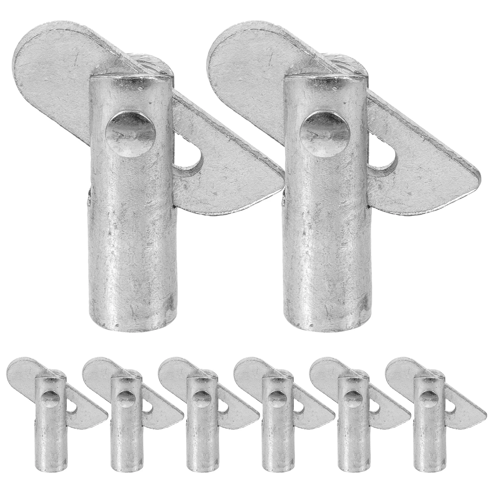 8 Pcs Scaffolding Accessories Lock Pin Small Pull Galvanized Fixed Cotter Replacement Pins for Locking Parts Daily Use