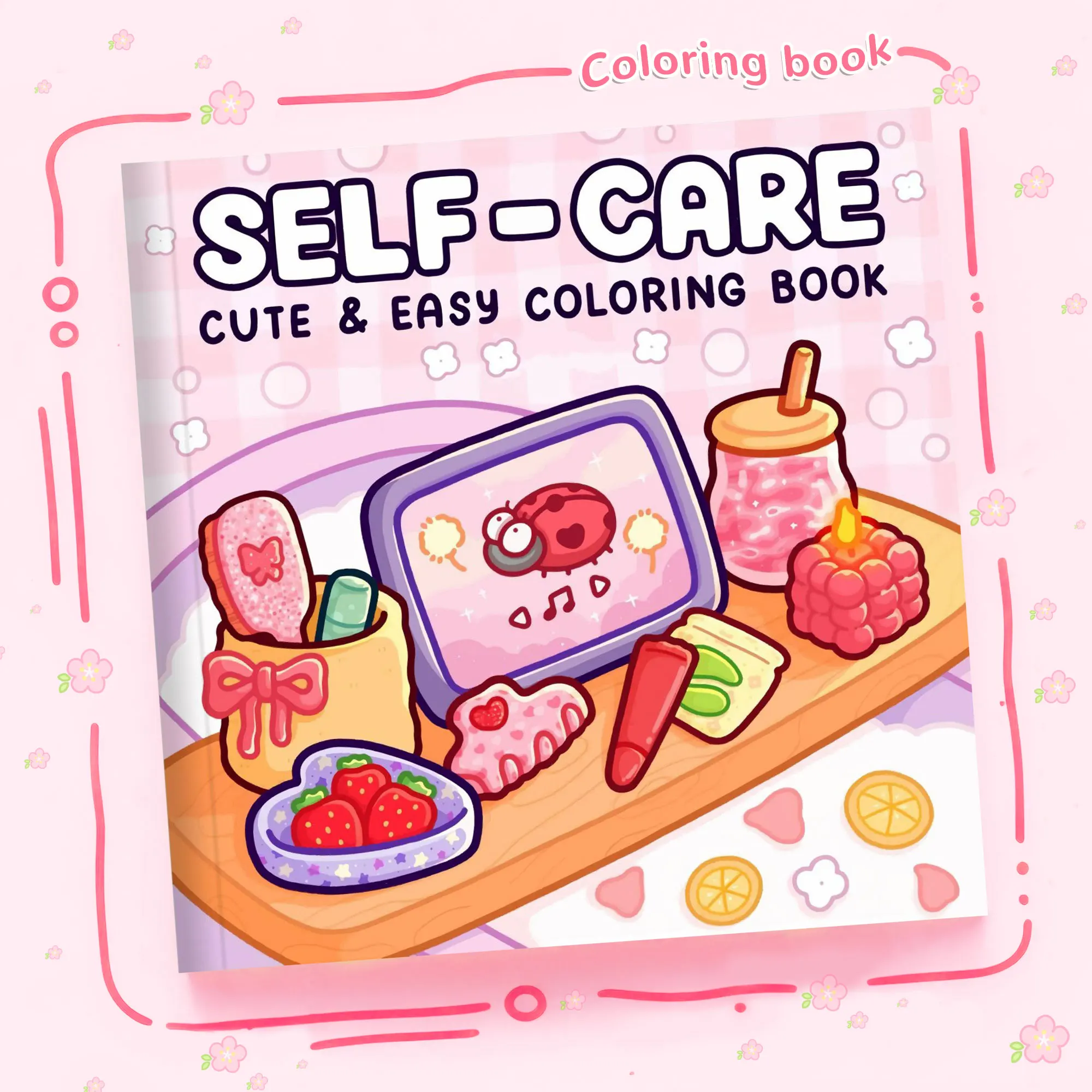 مجموعة متنوعة من كتب التلوين للبالغين - أرض مملوءة، تلوين بسيط للوالدين - ممتعة للأطفال في المنزل