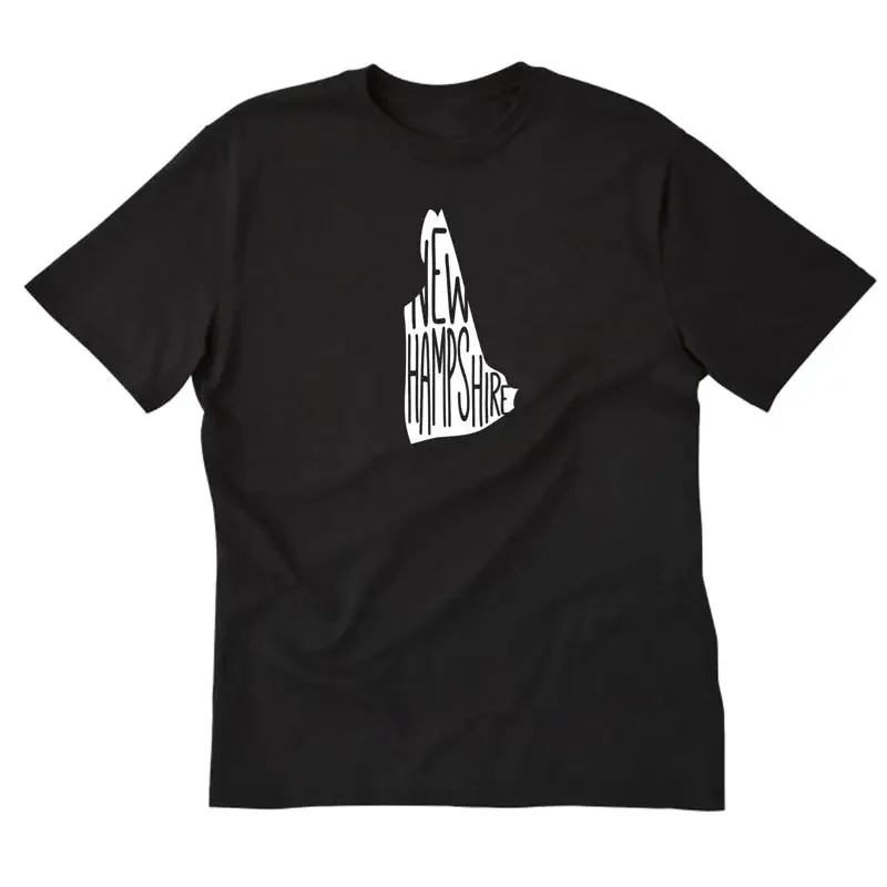 New Hampshire State T shirt Place Name Vacation Moving Away