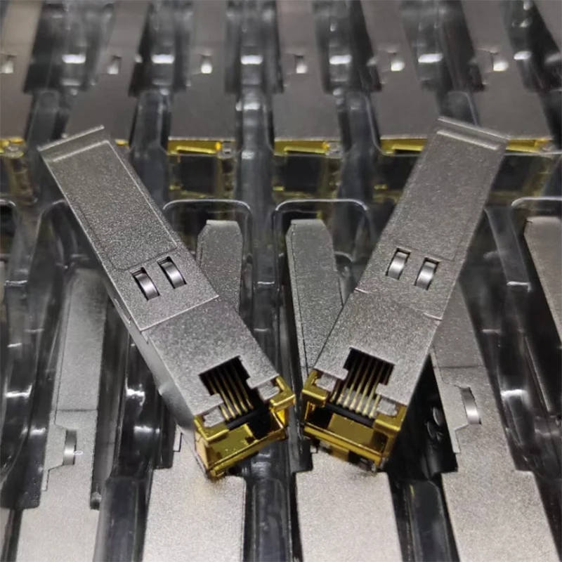 2.5G RJ45 100m Copper Port For Ethernet Port SFP Transceiver Module compatible with Cisco Mikrotik