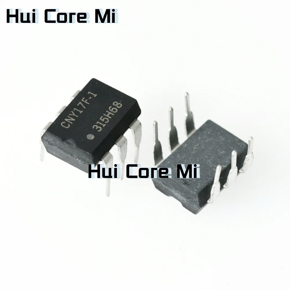 Transistor de Desmontagem Direta, Transistor, CNY17F-1, DIP-6, CNY17F, Novo estoque