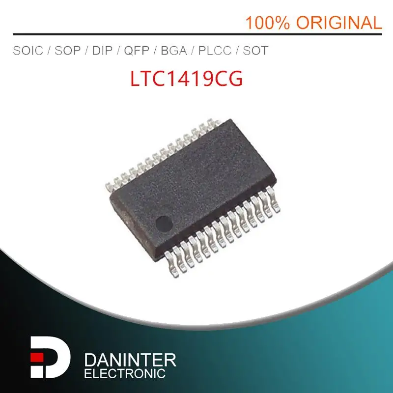 

LTC1419 LTC1419CG#PBF SSOP28 5PCS/LOT