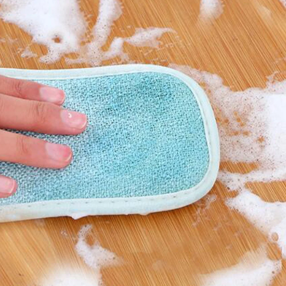 

4Pcs Kitchen Cleaning Sponge Double Side Dishwashing Scrubber Pad Durable Multi-Purpose Sponge Strong Absorption for Dishes