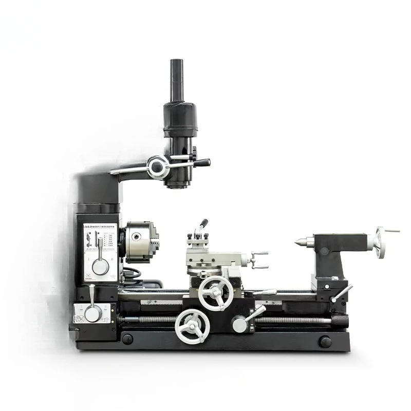 Turn drilling and milling three-in-one machine tool small lathe small milling machine