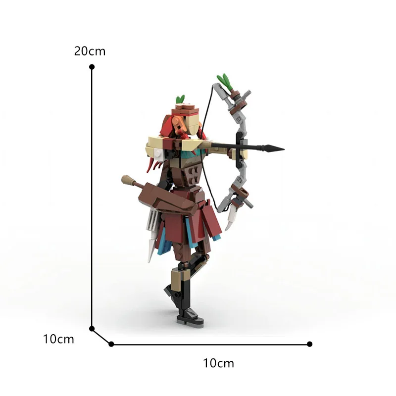 Chartong figura monitor de vídeo de puerta de calor instalación MOC juguete creativo DIY. Un regalo perfecto para quienes aman la madera.