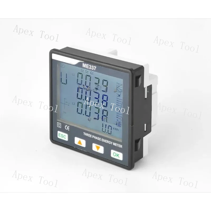

ME337 Panel Type Multi-Function Three-Phase Meter POWER Does Not Contain Roche Coil