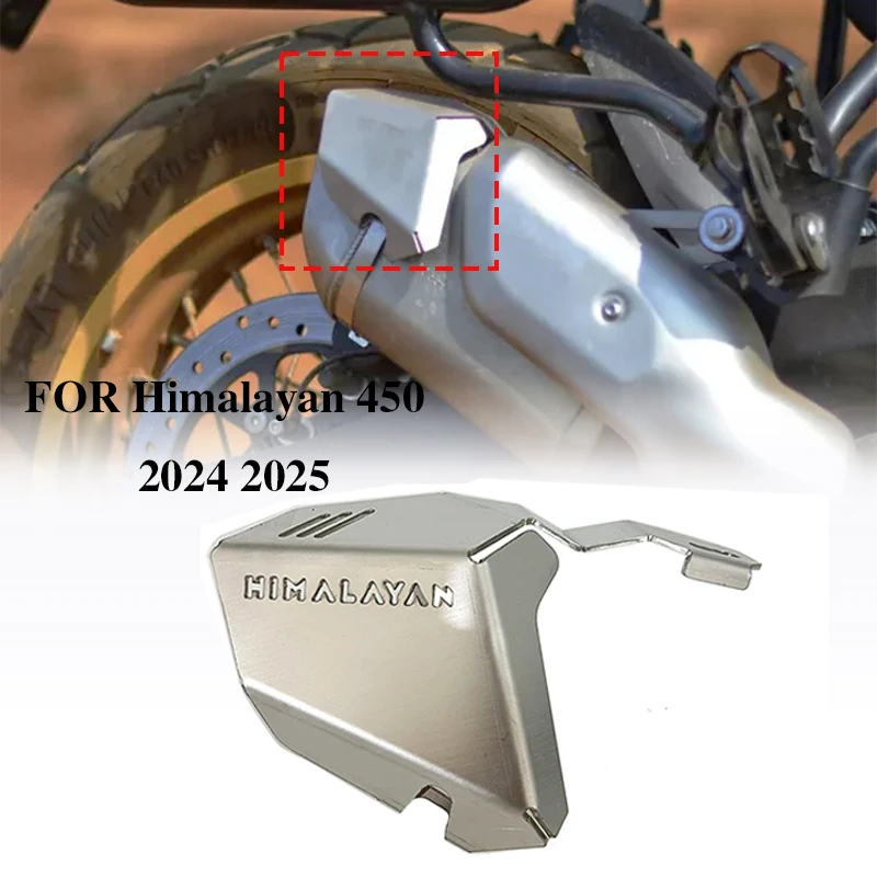 Für Himalayan 450 Himalayan450 Himalayan 452 2024-2025 Motorrad Auspuff Hitzeschutzabdeckung Hitzeschutzschild 452