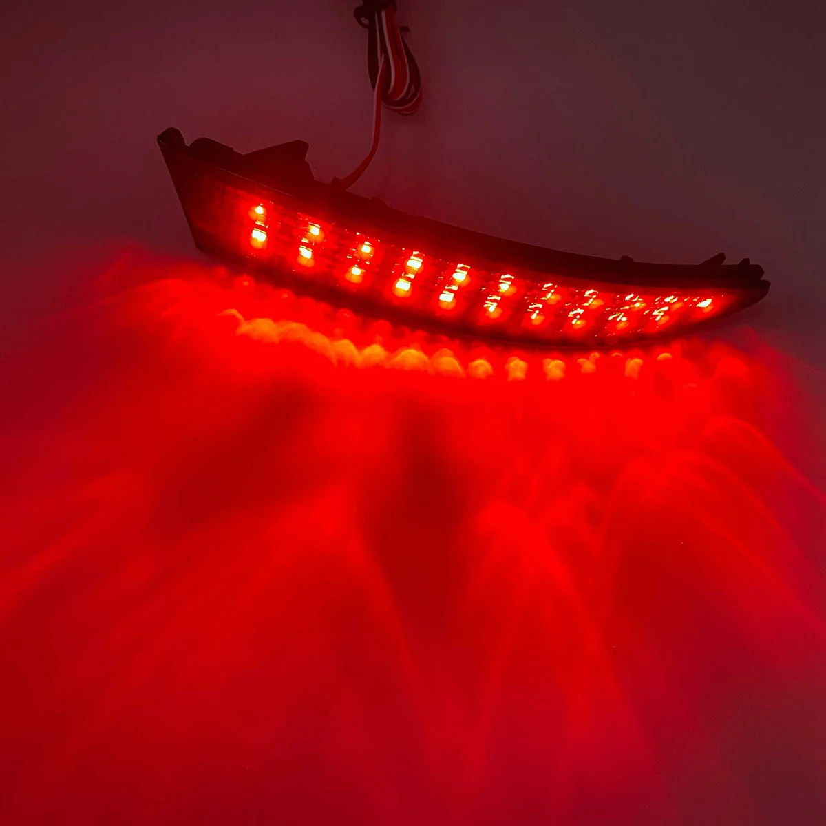 Para bmw x3 f25 2014-2017 carro led luz do para-choque traseiro lâmpada de nevoeiro luz de advertência de estacionamento refletor luzes traseiras 63257352209