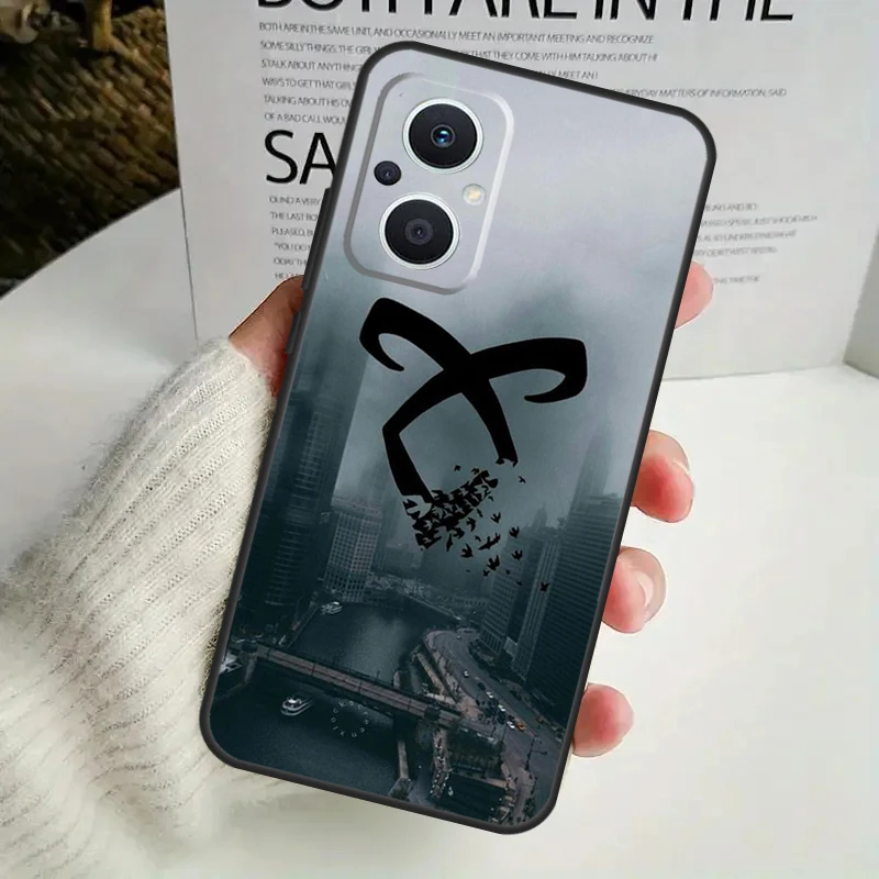 Shadowhunters Angelic Rune logo Case For OPPO Reno 8 7 6 5 4 Lite 8T 5Z 4Z 10 11F OPPO Find X5 X6 Pro X2 Neo X3 Lite Cover