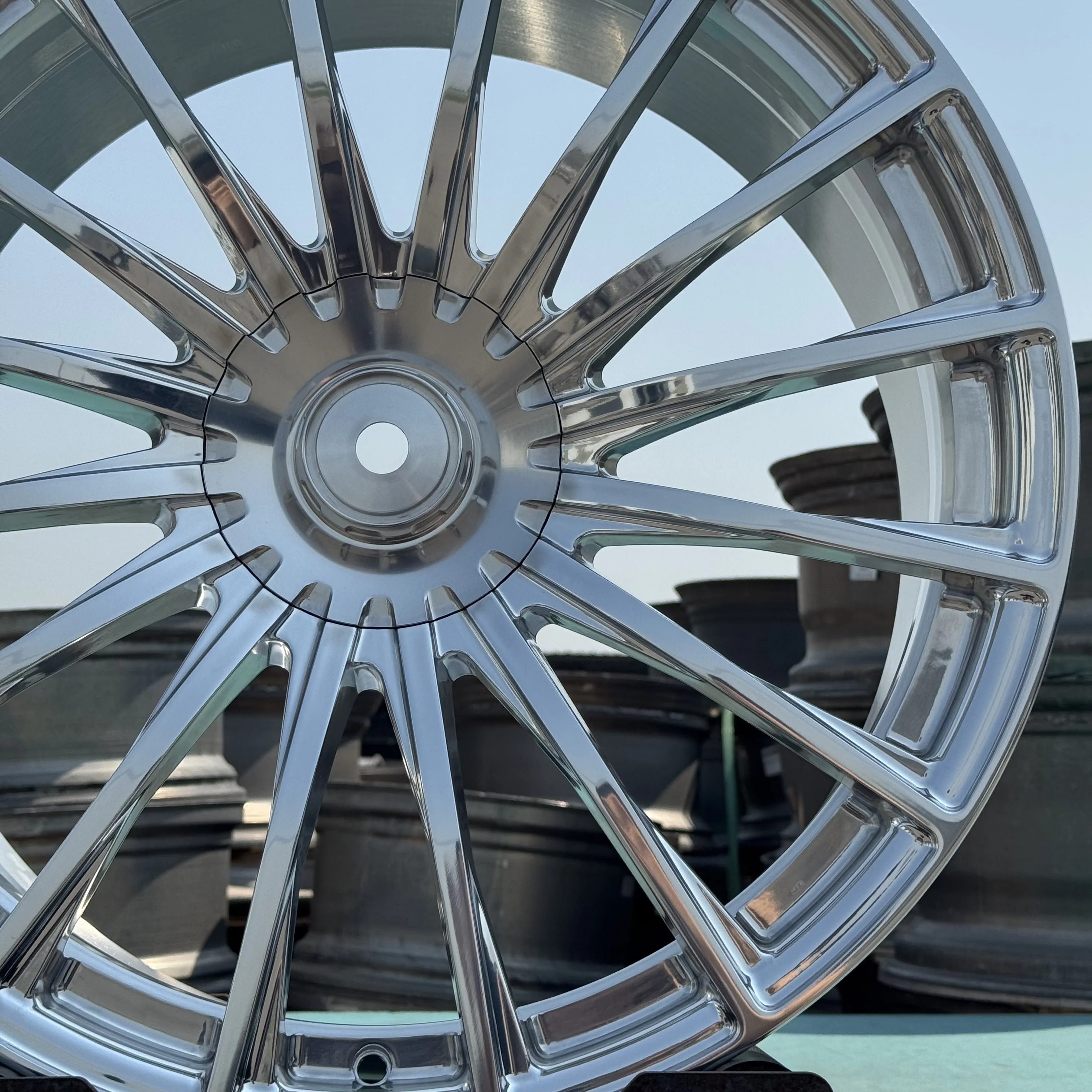 High Quality  Forged Aluminum Alloy Passenger Car Wheels Rims 18 19 20 21 22 Inch Alloy Car Wheel for Rs7 All Car