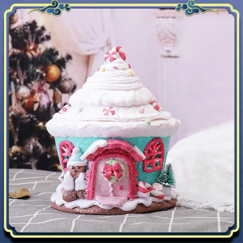 Latest LED Christmas House Light Decorations Christmas House Tabletop Holiday Decorations LED Christmas Decorations A