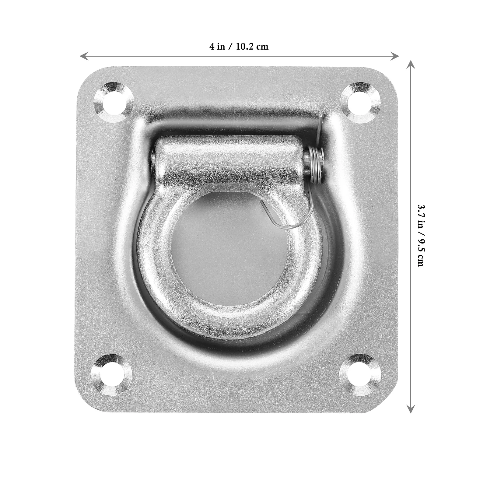

Galvanized D Rings Lashing Tie Down Anchor Heavy Duty Stainless Steel Carbon Coating Floor Mount Truck Kayak Trailer