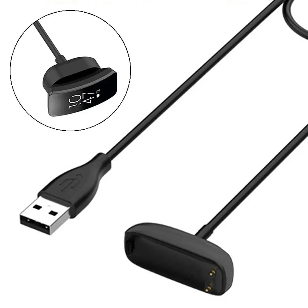 Pelacak kebugaran portabel pengisi daya USB Universal, Dok pengisi daya kabel pengisian daya mode untuk Fitbit isi daya 6 5
