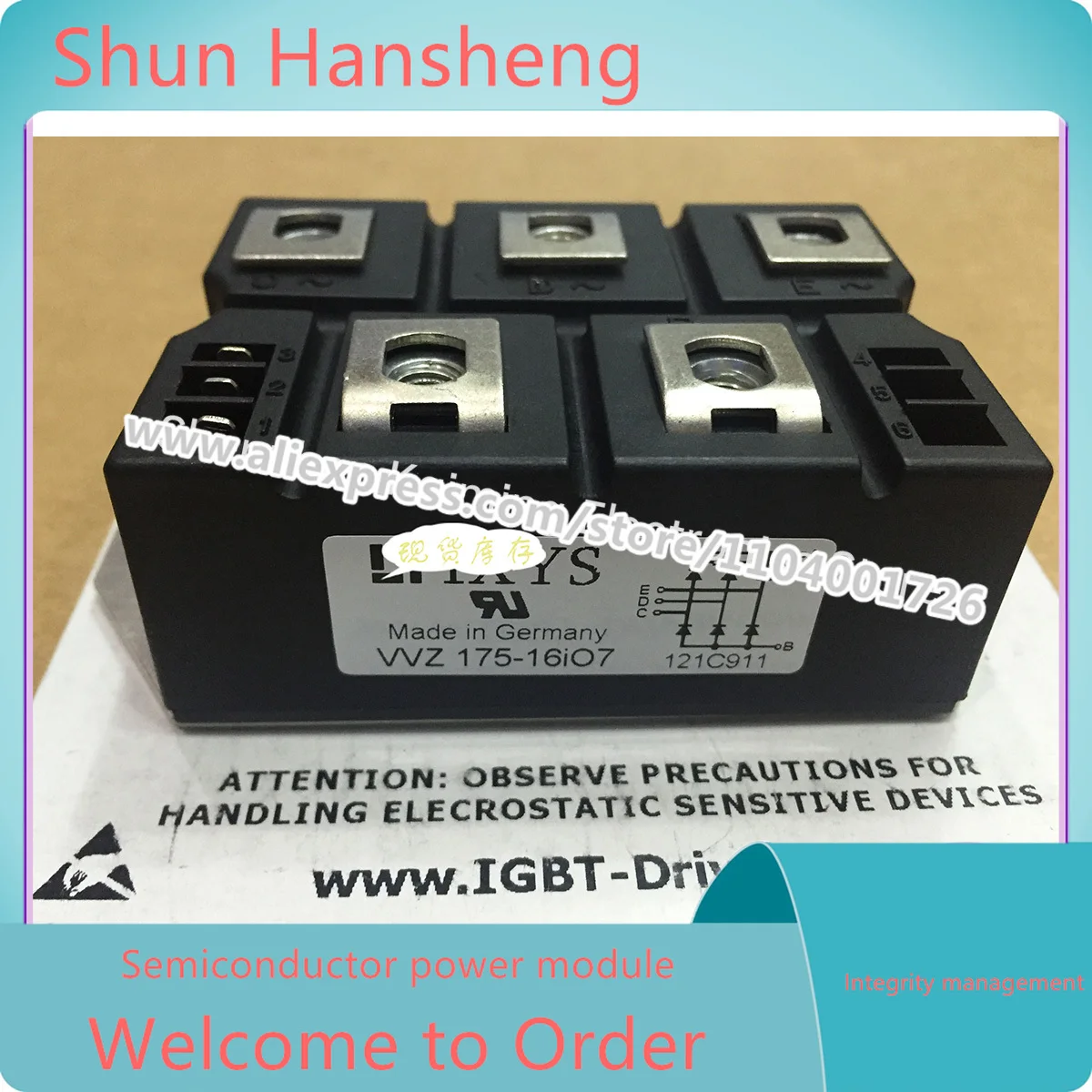 وحدة IGBT جديدة ومبتكرة VVZ175-16IO7 VVZ110-18107 VVZ175-12IO7 VVZ175-14IO7 في المخزون