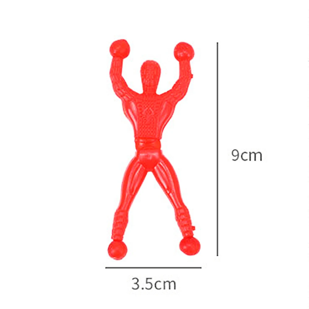 20Pcs Novelty Sticky Wall Climbing Climber Men Kids Boy Birthday Party Favors Supplies Pinata Fillers Treat Bag Goody Bag Gifts