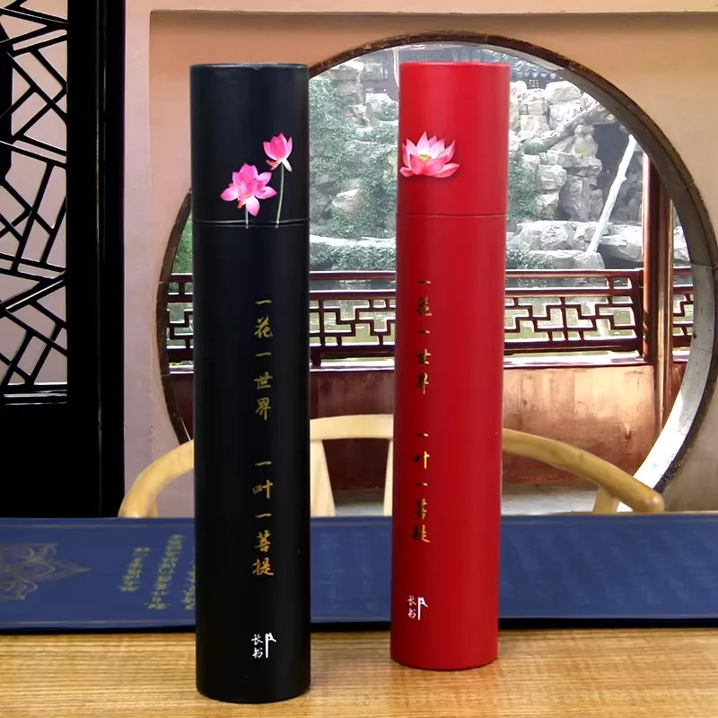 multifunctional-storage-tube-brush-holder-chinese-calligraphy-scroll-painting-paper-storage-box-container-65x36cm