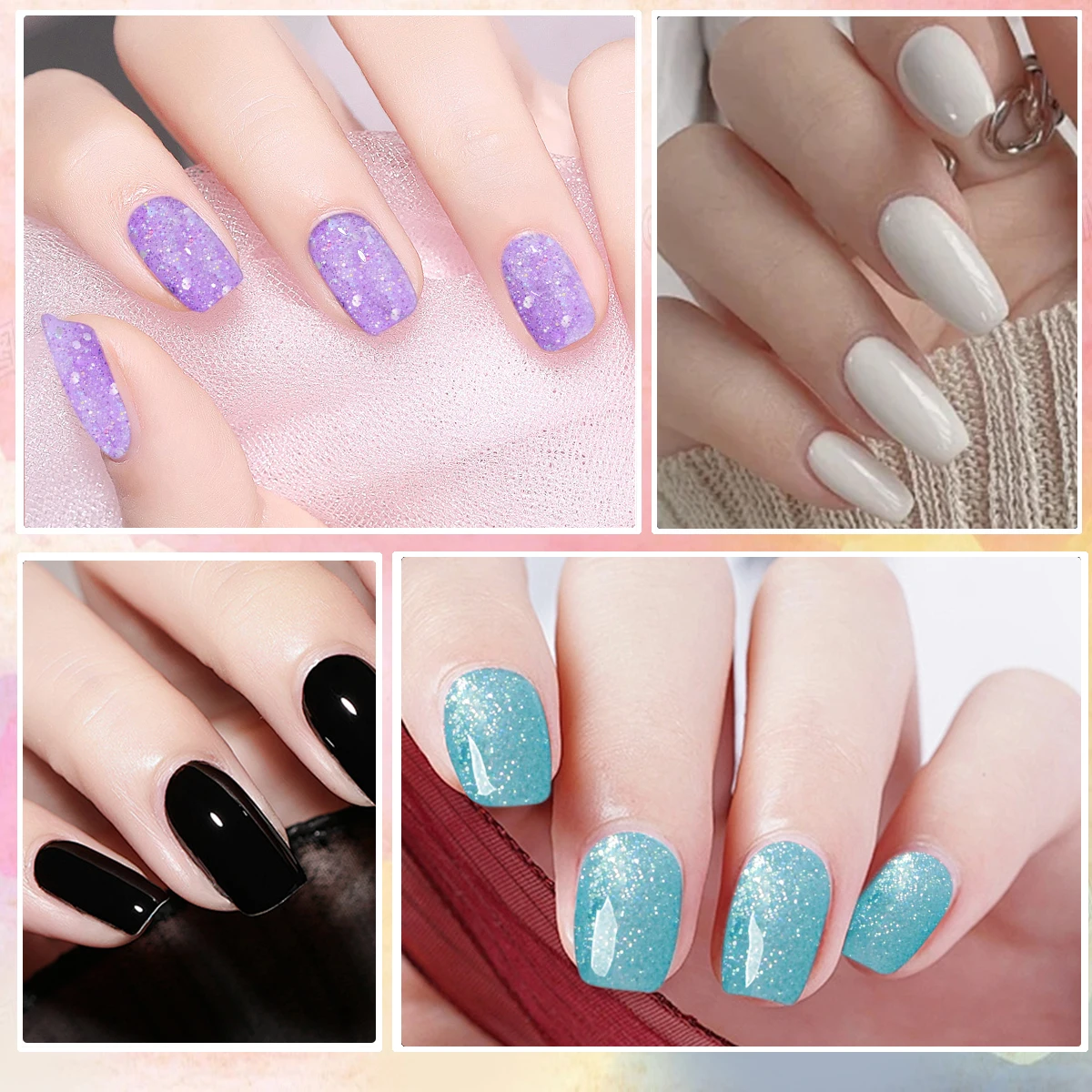 6 قطع/مجموعة فانين 0. صندوق هدايا 24 أونصة * 6 زجاجات، لؤلؤي بلون خالص، لامع أخضر، مجموعة طلاء أظافر جل قزحي الألوان، ألوان غنية، مجموعة جل طلاء أظافر مبهر، جل طلاء أظافر عالي الجودة، هدية لصالونات الأظافر، سهل الإزالة، سهل الإزالة #6